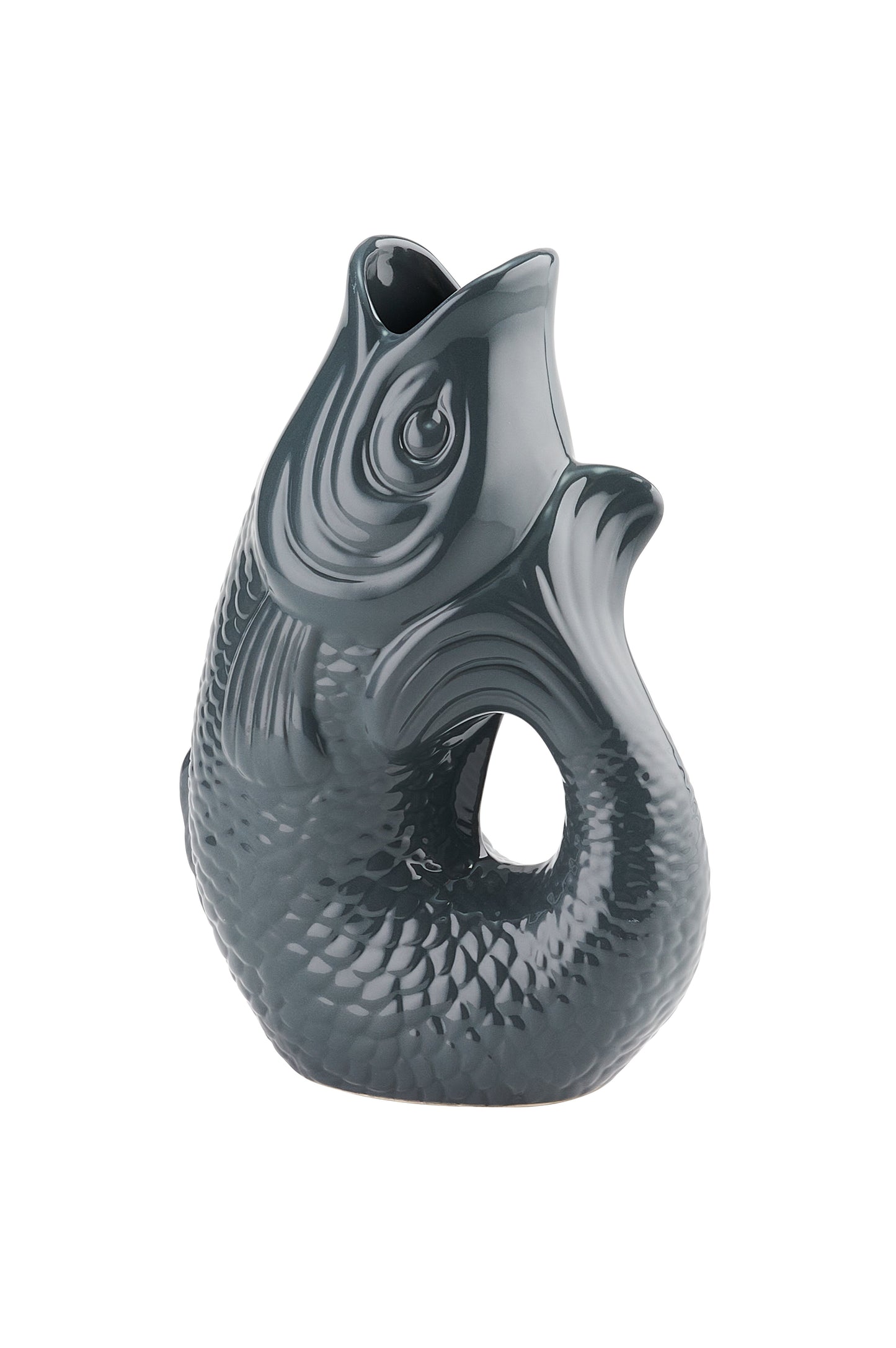 Vase Fisch MONSIEUR CARAFON,XS, weiß