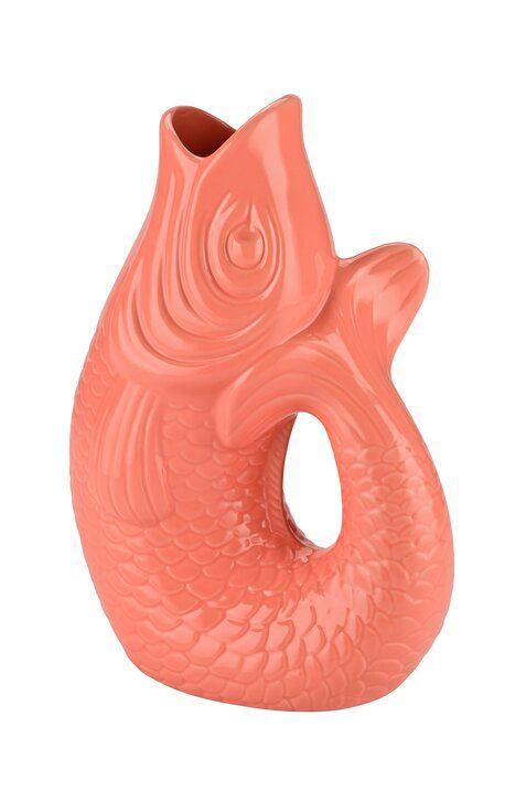 Vase Fisch MONSIEUR CARAFON,XS, weiß