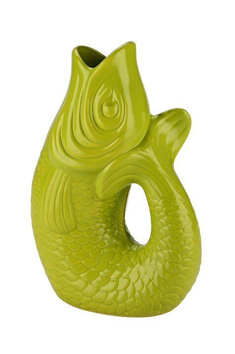 Vase Fisch MONSIEUR CARAFON,XS, weiß