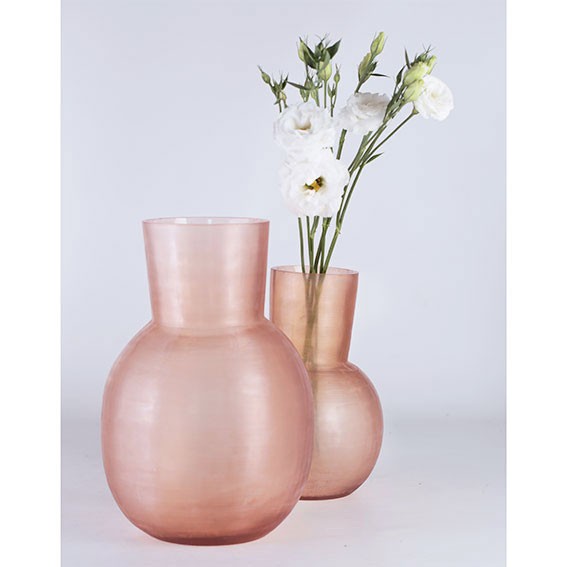 Vase YEOLA L rosa