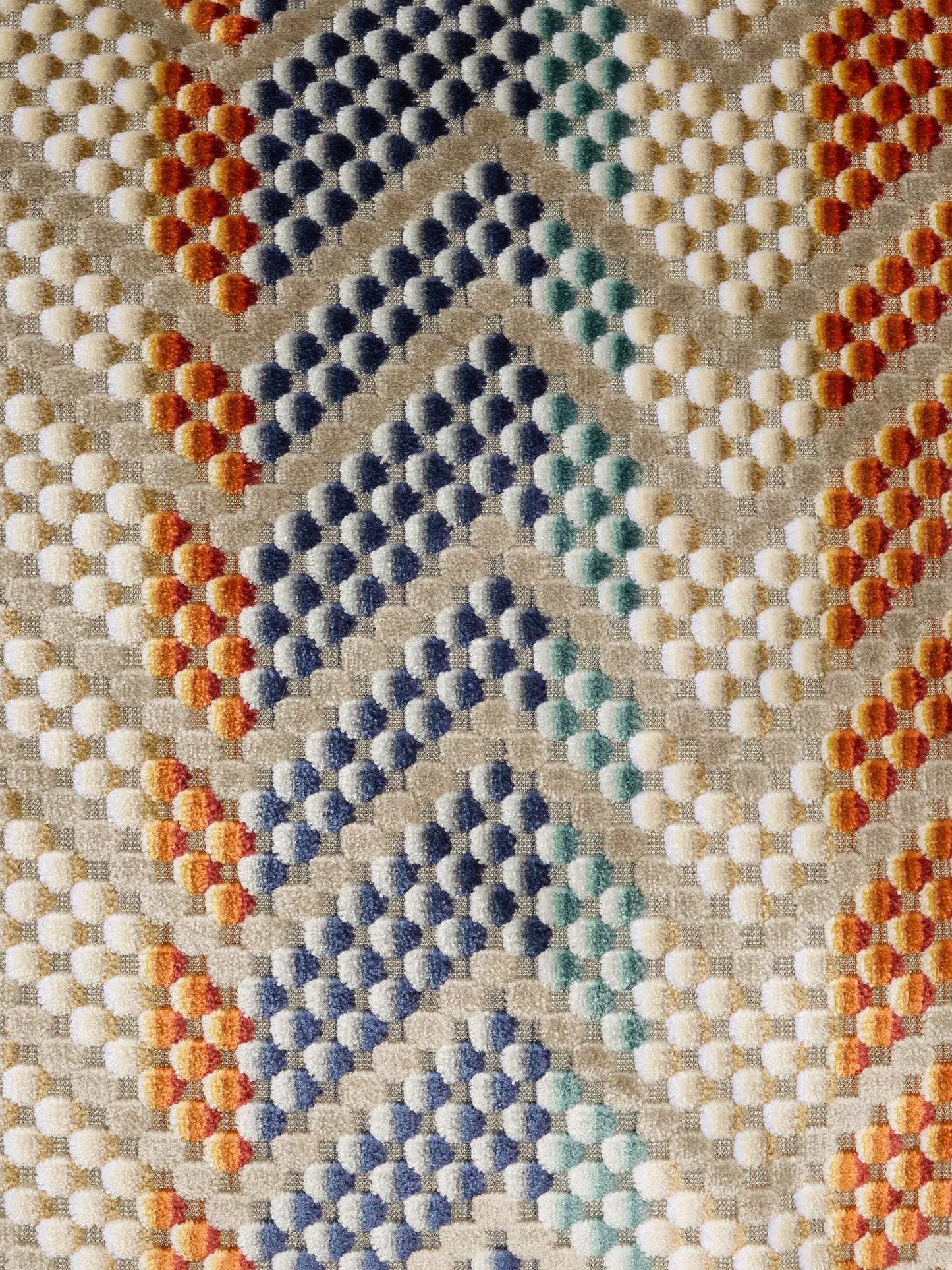 MISSONI Kissen SQUAME 60x60 cm aus Viskosemischgewebe