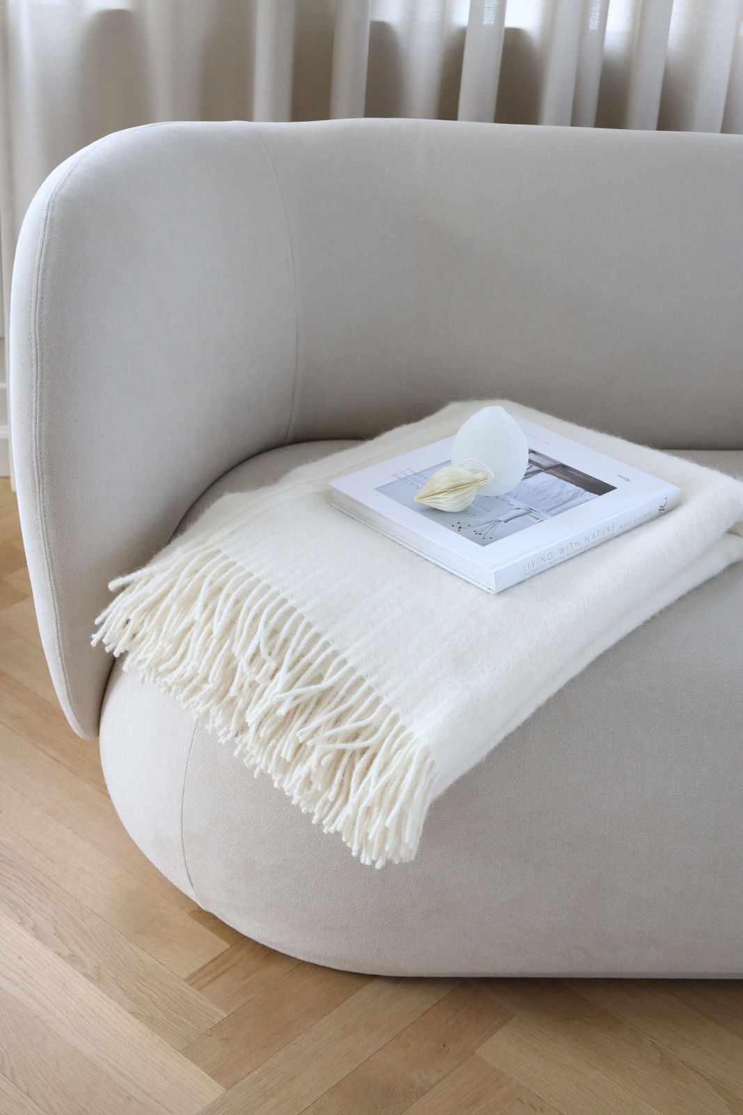 Wolldecke JULIA 140x240 cm Alpaca/Wolle