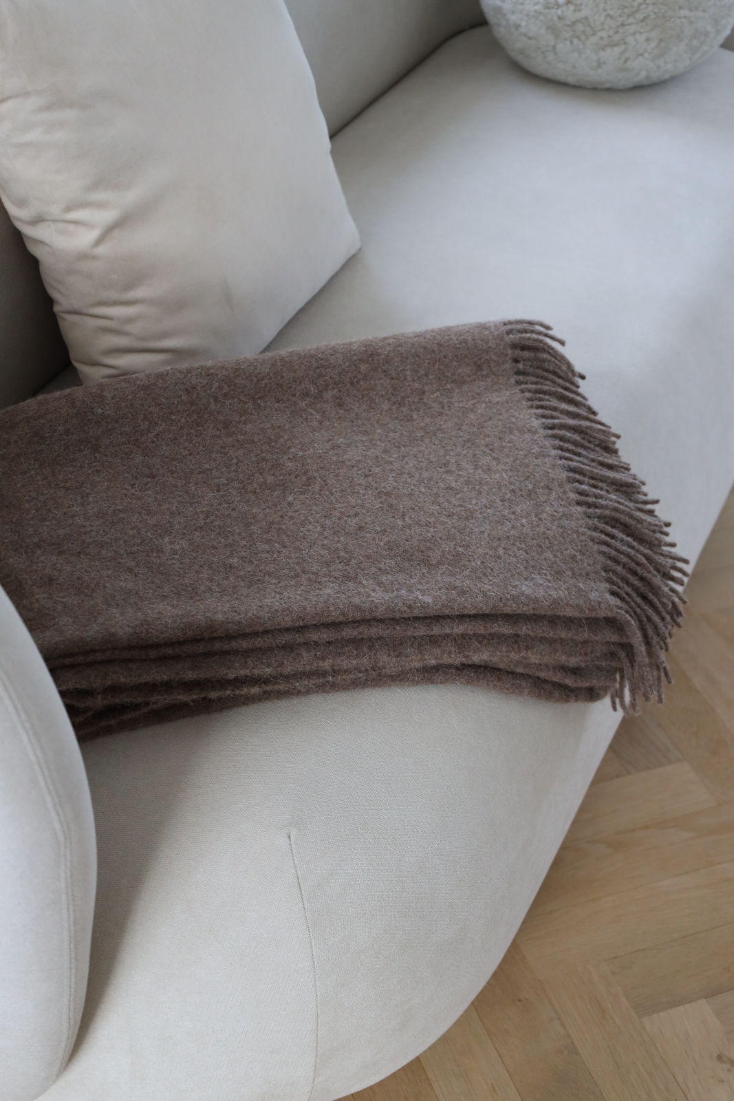 Wolldecke JULIA 140x240 cm Alpaca/Wolle