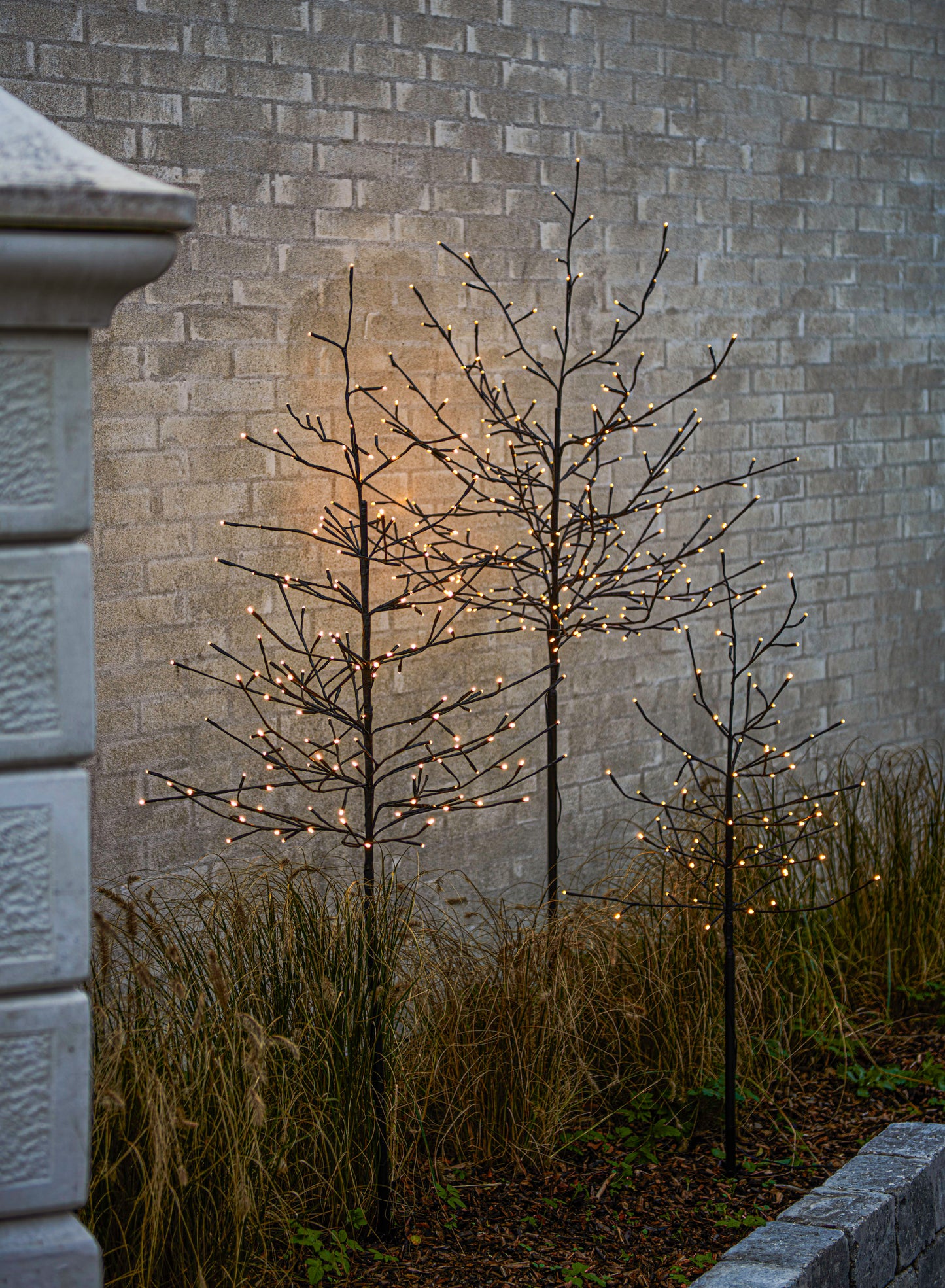 Lichterbaum NOAH, schwarz, in- und outdoor, 2 Größen