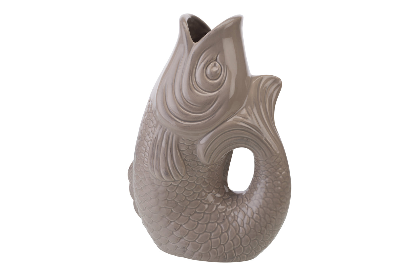 Vase Fisch MONSIEUR CARAFON,XS, weiß