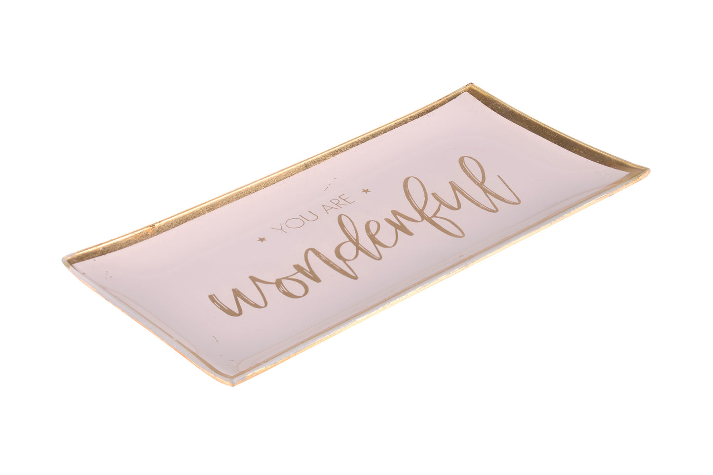 Love Plate YOU ARE WONDERFUL, Glasteller L, rosa