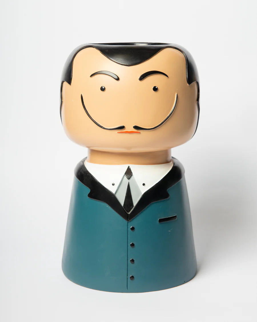 Vase Icon big Surrealism 26,5cm blau/ schwarz