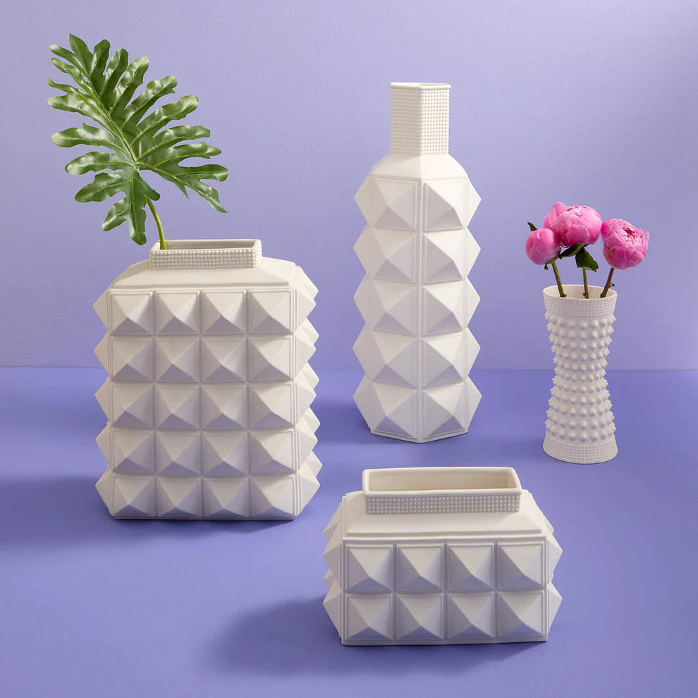 Charade Studded Taper Vase