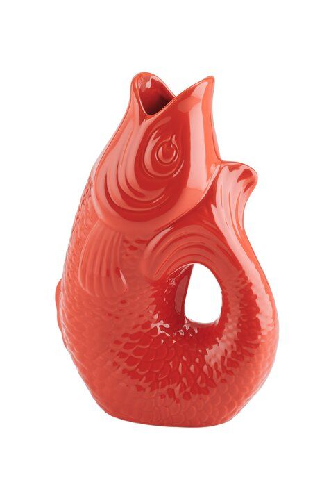 Vase Fisch MONSIEUR CARAFON,XS, weiß
