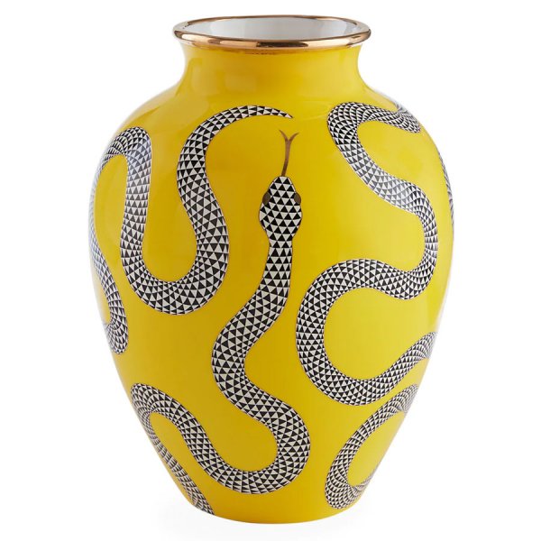 Jonathan Adler Urn Eden Yellow