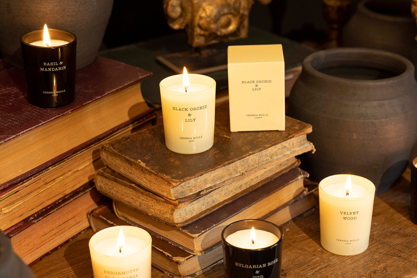 Mini Duftkerze AMBER & SANDALWOOD