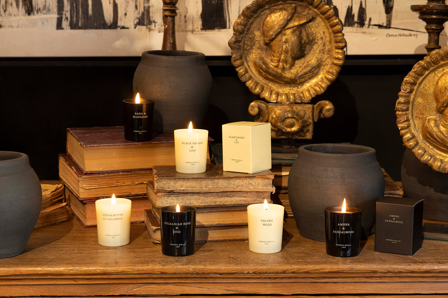 Mini Duftkerze AMBER & SANDALWOOD
