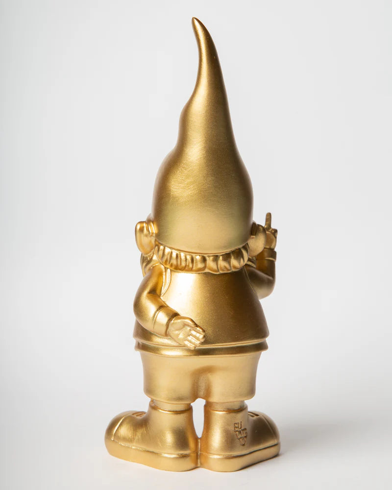 Gartenzwerg BERNORDO gold 12cm