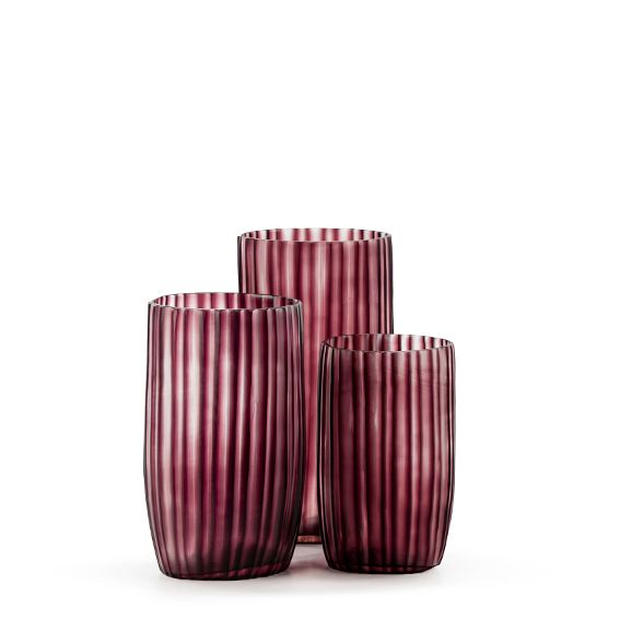 GUAXS Vase SIENA S Clear/Amethyst