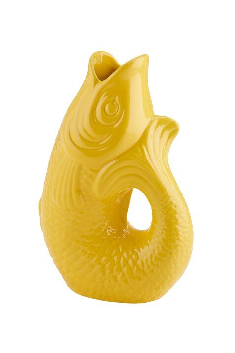 Vase Fisch MONSIEUR CARAFON,XS, weiß