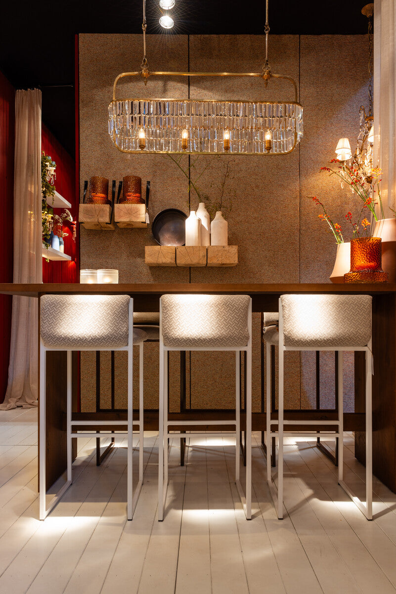 Vase HURRICANE DIXIE orange