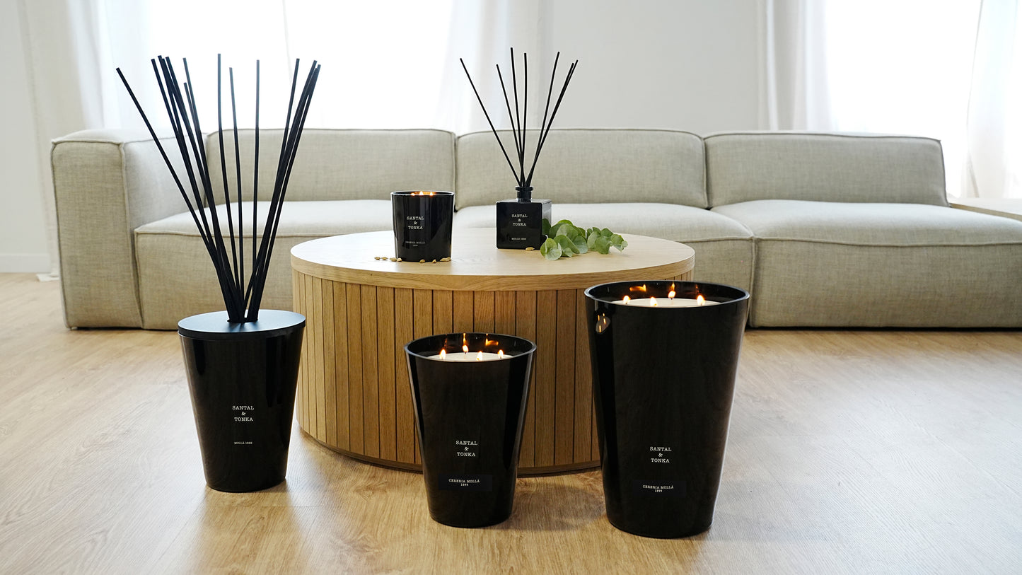 Premium XL Duftkerze SANTAL & TONKA