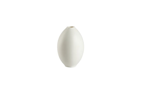 BLOOM, VASE, PORZELLAN, OVAL, WEISS – GIFTCOMPANY