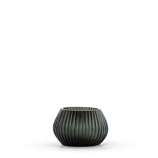 Vase NAGAA tealight indigo/smokegrey