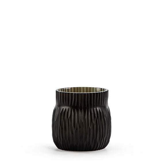 Vase MATHURA S indigo/smokegrey