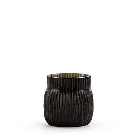 Vase MATHURA S indigo/smokegrey