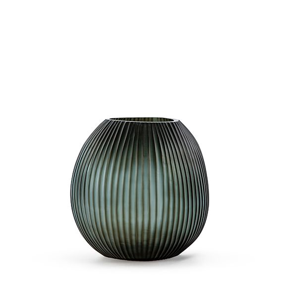 Vase NAGAA M indigo/smokegrey