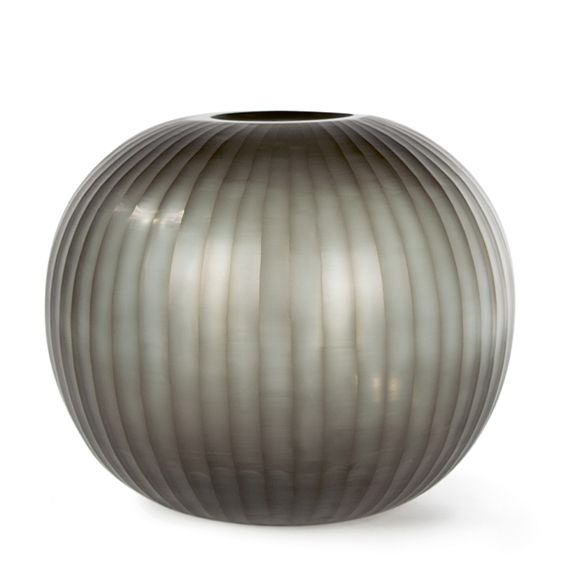 GUAXS Vase GOBI HIGH Indigo/Smokegrey