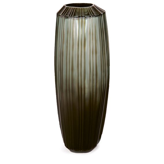 GUAXS Vase MALIBU TALL Indigo/Smokegrey