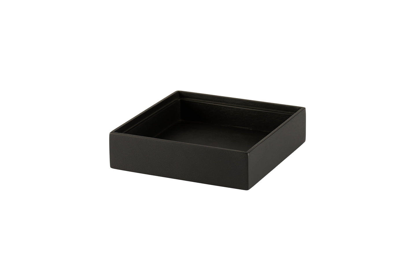 Bento, Box mit Deckel, quadratisch, schwarz