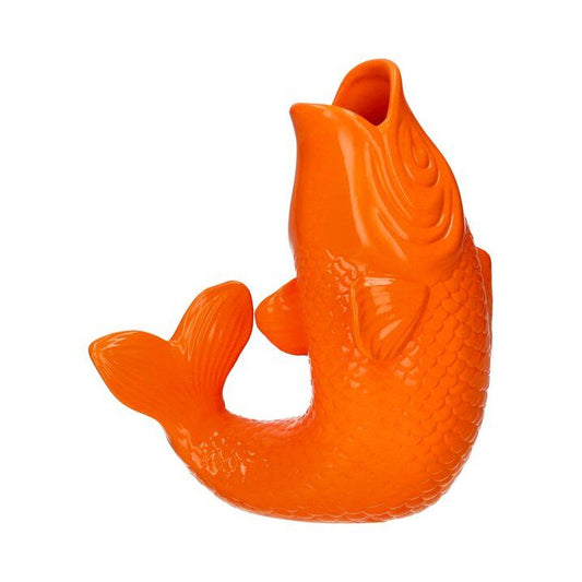 Vase Mamsell Koi, Fisch, S Neon orange & Neon pink