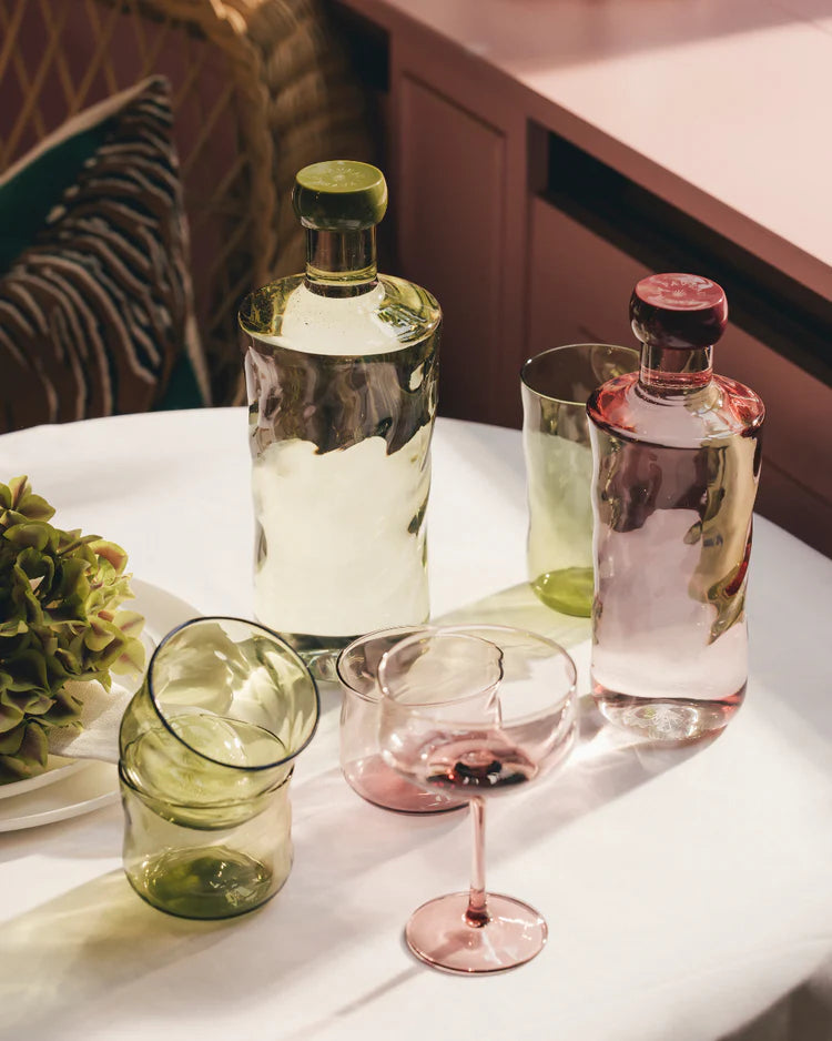 PAVEAU  Glasflaschen SWIRL COLLECTION  (0,75 Liter)