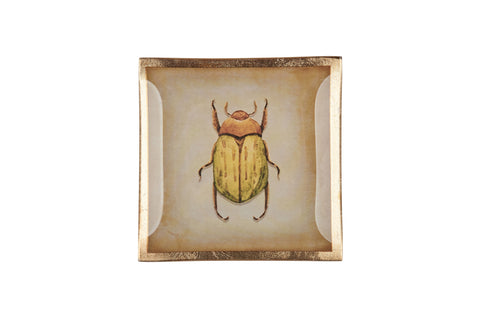 Love Plate KÄFER, Glasteller S, taupe – GIFTCOMPANY