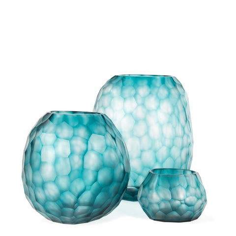 Vase NAGAA L petrol – GUAXS, Ansicht 2