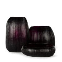 Vase CLEMENTE ROUND amethyst – GUAXS, Ansicht 2