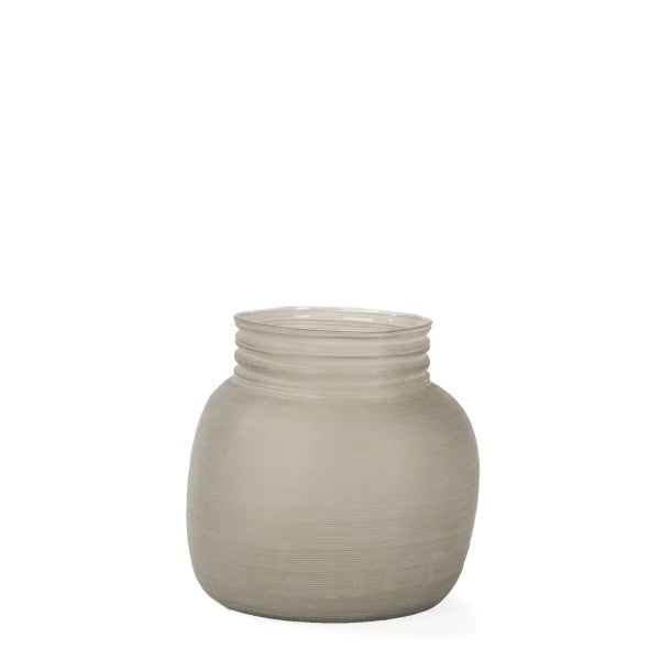 Vase ELISE ROUND smokegrey