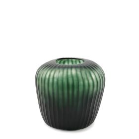 Vase MELROSE M black/ steelgrey