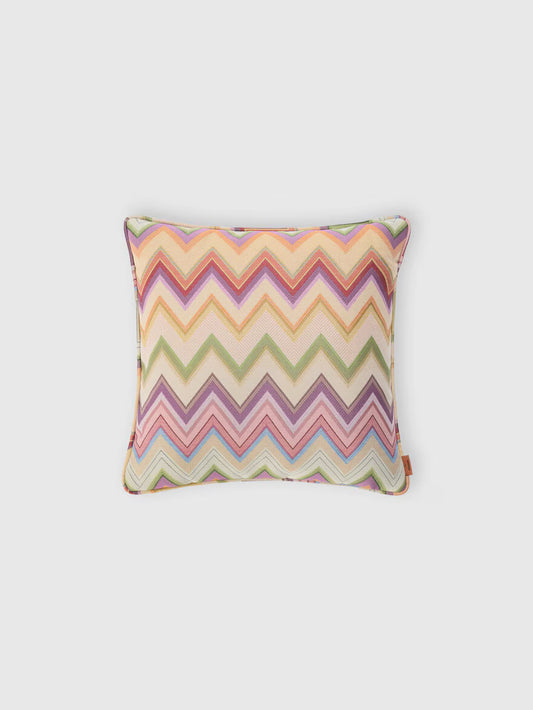 MISSONI HOME Kissen AGADIR 40x40cm – Zickzack Orange Multicolor