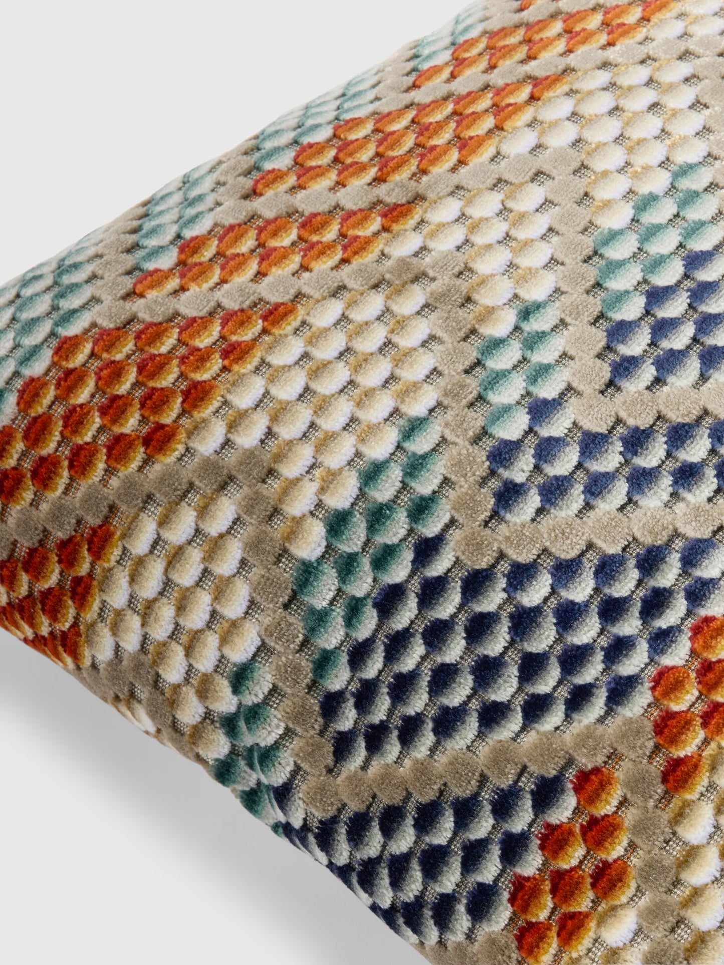 MISSONI Kissen SQUAME 60x60 cm aus Viskosemischgewebe