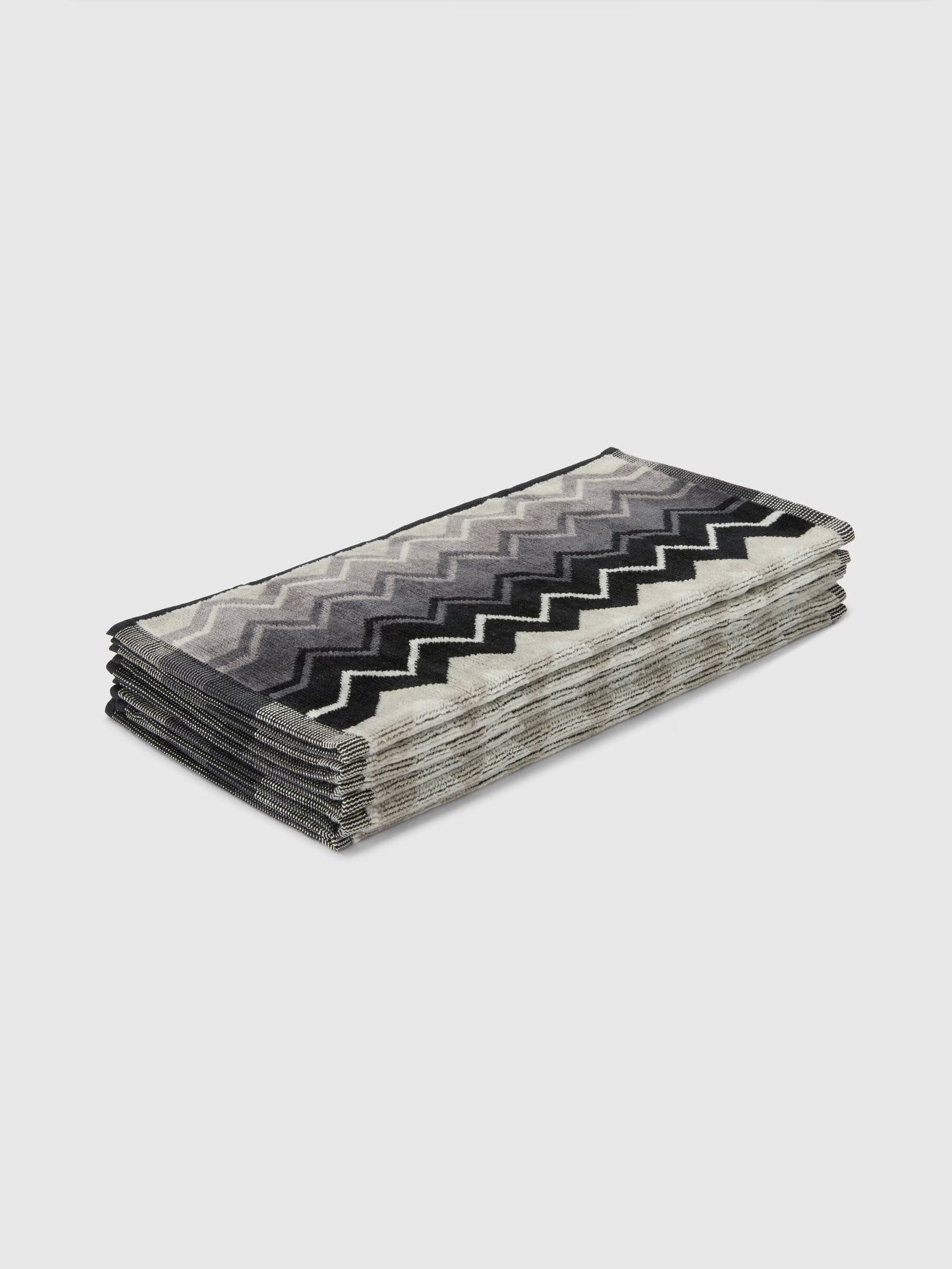 MISSONI HOME Giacomo Gesichtshandtücher Geschenkbox 6er-Set – Grey
