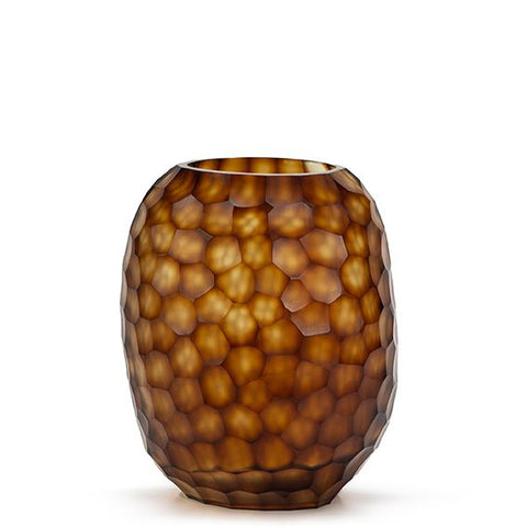Vase NAGAA M Butter/Brown – GUAXS, Ansicht 4