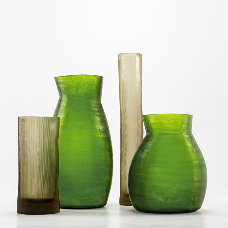 Vase OKINAWA GREEN L