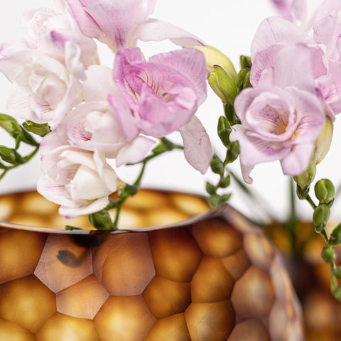 Vase NAGAA M Butter/Brown – GUAXS, Ansicht 3