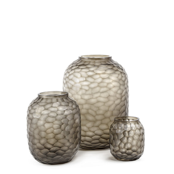 GUAXS Vase BAMBOLA S Clear / Smokegrey