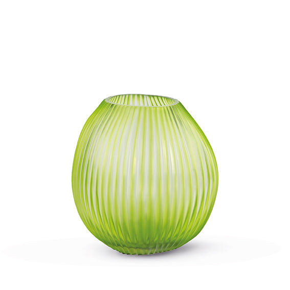 Vase NAGAA L clear/lightgreen