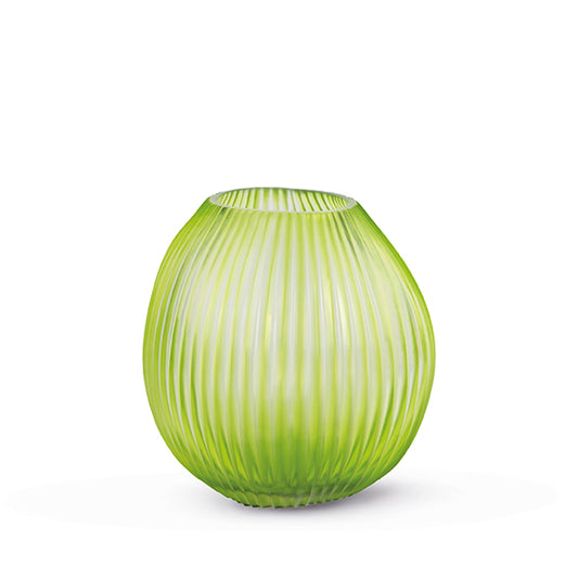 Vase NAGAA M clear/ lightgreen