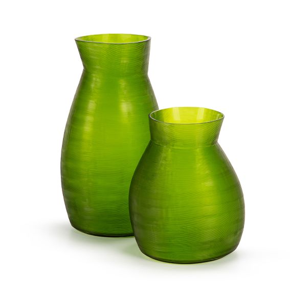 Vase OKINAWA GREEN L