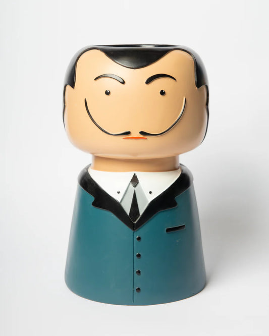 Vase Icon big Surrealism 26,5cm blau/ schwarz