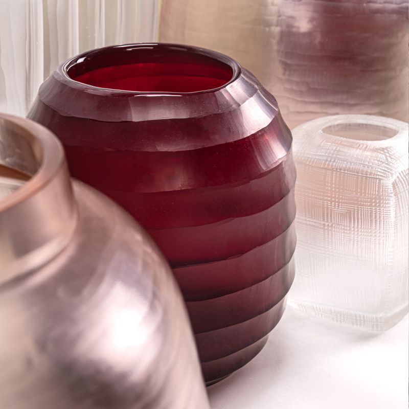 GUAXS Vase BELLY L Red