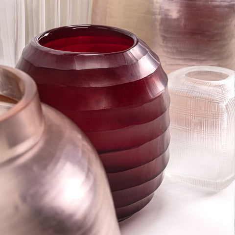 GUAXS Vase BELLY L Red