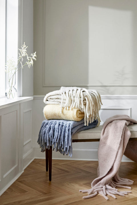 Wolldecke MATHEA THROW – COZY LIVING, Ansicht 7
